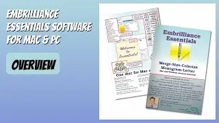 REVIEW (2026): Embrilliance Essentials Software for Mac & PC. Features