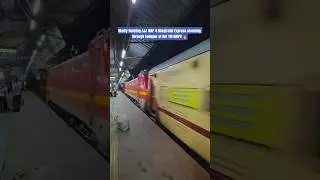 Madly Honking AJJ WAP 4 Bhagirathi Express storming through Sodepur at flat 110 KMPH 🔥