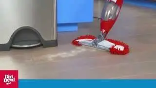 Dirt Devil Vac+Dust (SD21000 0r BD21005): Cleaning with Swipes&trade;