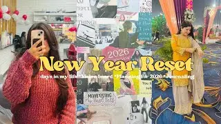 Days in my life✨ | Lots of yapping🎀 | 2026 Goals, Journaling, Haircut & Vision board📝💕