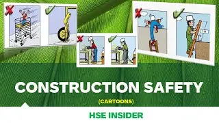 Construction Workplace Safety | Safety Cartoons for Workers Training