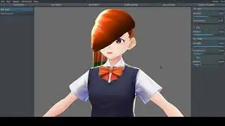 Vroid Studio Tutorial Part 2  - The basics of hair, male character, how to make chibi, post effects