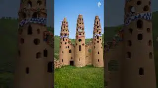 Dream Mud Building ✨  #rusticarchitecture #trendingvideo #viralshorts #shortsvideo#viral