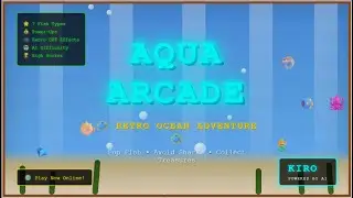 Aqua Arcade: Building a Retro Arcade Game with AI-Powered Development