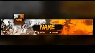 Free gaming banner template 2018 || RP Designs