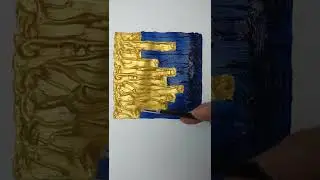 HIGH ENERGY Acrylic Pixel Art Painting | Rectangles ASMR