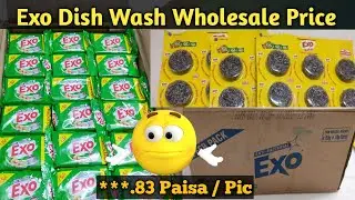 Exo Dish Wash Bar Wholesale Price | Exo Stainless Steel Scrubber Price | Jothy Labs Products