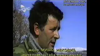 NEVESINJSKO MOSTARSKO RATIŠTE VRS - NOVEMBAR 1992.