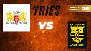 Tries from the Haarlem vs Eemland in the Ereklasse 13 Sept 2025