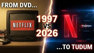 Netflix Logo Evolution 1997&ndash;2026 | From DVD to TUDUM &ndash; How Netflix Changed History