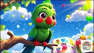 Cute Parrot & Apple Tree Story 🍎🦜 | Kids Fun & Learn | Animated Kids Video&hellip;.