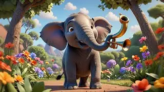 Elephant&rsquo;s Trumpet Tune 🐘 | Exciting Nursery Rhyme for Kids