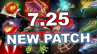 Dota 2 NEW 7.25 UPDATE - MAIN CHANGES (ITEMS)!