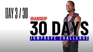 Day 3 | 30-Day Jump Rope Challenge | Side-to-Side Beginner Workout