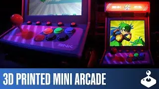 3D Printed SNK Neo Geo Mini Arcade