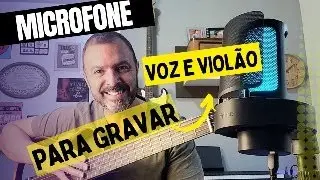 O MELHOR MICROFONE PARA GRAVAR VOZ E VIOLÃO ( FIFINE AMPLIGAME A8)