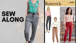 Шьем свой путь к комфорту: руководство по пошиву удобных брюк Butterick 6865