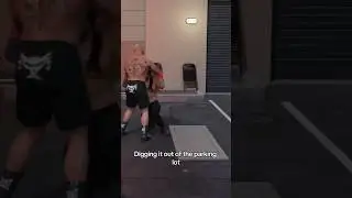 WWE 2K25 | Out of control chaos Trash cans and brutal hits in the most dangerous parking lot