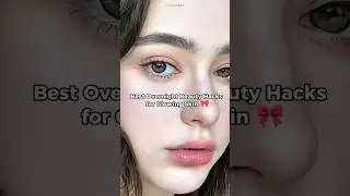 Best Overnight Beauty Hacks for Glowing Skin🎀 #shorts #skincare #beauty #kpop #viral #fyp #hacks
