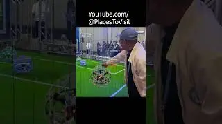 Camtic FIDA USA Drone soccer football was literally on fire at CES 2024 in Las Vegas
