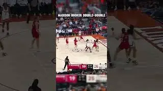 MADISON BOOKER 22 PTS 12 REB 4 AST 6 STL 2 BLK 10/17 FG VS RICHMOND