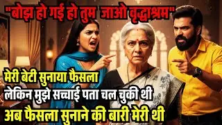 मेरी बेटी ने मुझे पहुंचाया वृद्धाश्रम, लेकिन उन्हें नहीं पता था अब क्या होने वाला है😲