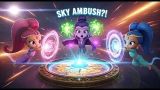 Rainbow Valley  ✨ STARDUST Garden CURSED by Purple Fog! Genies Fight Nightmare Thorns?! 🌫️
