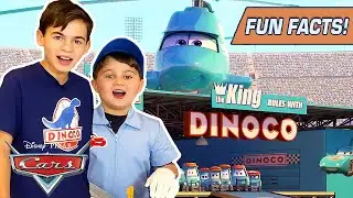 Dinoco Fun Facts and Car Wash Challenge | Pixar Cars