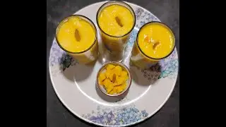 Summer Special Yummy Chilled Mango Lassi #mangolassi #mangolassiathome #mangolassiwithfreshmango
