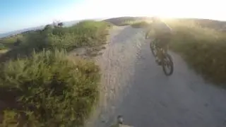 Fully Awesome rip on Telonics mtb trail in Laguna beach, CA