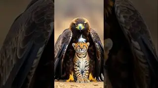 Eagle Tiger Cub! 🦅😲 #wild #viral #nature---📝