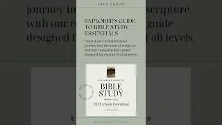Bible Study 101: The Must-have Essentials You Need!