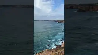 Portugal Fortaleza de Sagres an der Steilk&uuml;ste 360&deg; Video