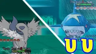 Pokemon XY Live Battle #13 Vs MegaSharpedoGod (UU)