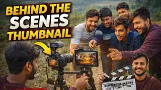 Behind the scenes 😁