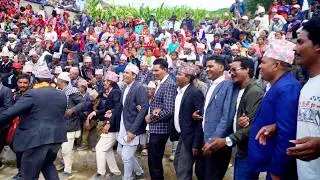 देउडा खेल Deuda song performing by all villagers & dharme brother went to enjoy Deuda song