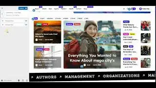 NewsPaperup Magazine & Blog WordPress Theme Sortable Section