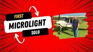 I did it! First microlight solo!