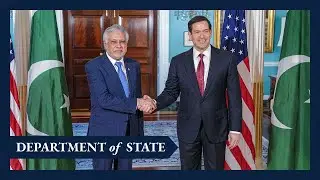 Secretary Rubio meets with Pakistani Deputy Prime Minister and Foreign Minister Ishaq Dar
