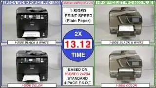 Epson WorkForce Pro 4530 vs HP OfficeJet Pro 8600 Plus All-in-One Printers