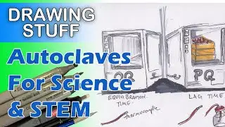 Drawing For Science and STEM: Autoclaves and thermocouples - timelapse