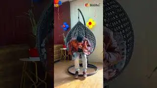Relaxing Outdoor Swing Chair for Balcony & Garden | BinSha Furniture Manufacturer  #binshafurniture
