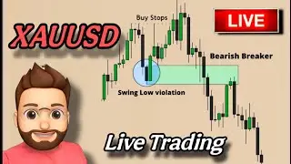 Live Gold Trading | Real-Time Gold Analysis Using a Powerful Trend-Following  3Indicator #XAUUSA
