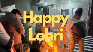 Dekho kaise ki humne lohri celebrate 🎉 