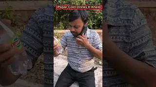 Cold Drinks🧃Prank On Papa🤣(Part-3) #shorts #shortvideo #funnyvideo #comedy #trishikarimpa