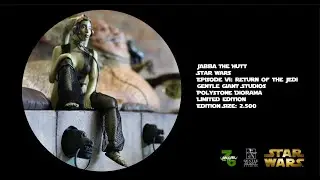[Gentle Giant Studios] Star Wars Jabba the Hutt Limited Edition Diorama ES: 2.500 with Bib Fortuna