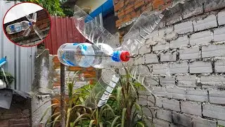 How to make auto motion fan from plastic bottle #diy #pvcpipe