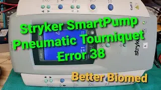 Ошибка 38 насоса Stryker SmartPump