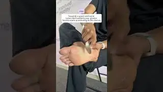 Spoon + Lotion Hack for Plantar Fasciitis Relief! | Must-Try Foot Fix #Shorts | FlexifyMe