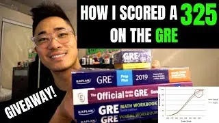 HOW I STUDIED FOR THE GRE! | TIPS & STRATEGIES (SCORE 325)